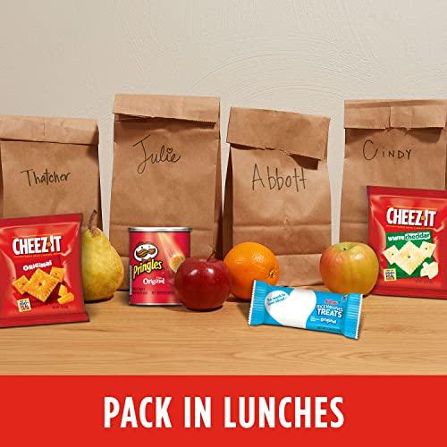 Cheez-It Kellogg's Mega Variety Pack, Lunch Snacks, Office and Kids Snacks, Variety Pack, 28.1oz Box (28 Packs)