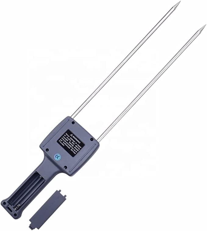 SULMILE Grain Moisture Meter for Wheat Rye Maize Corn Soya Beans Rice Barley Oats Measuring Range 5-30% (CH00) TK100G