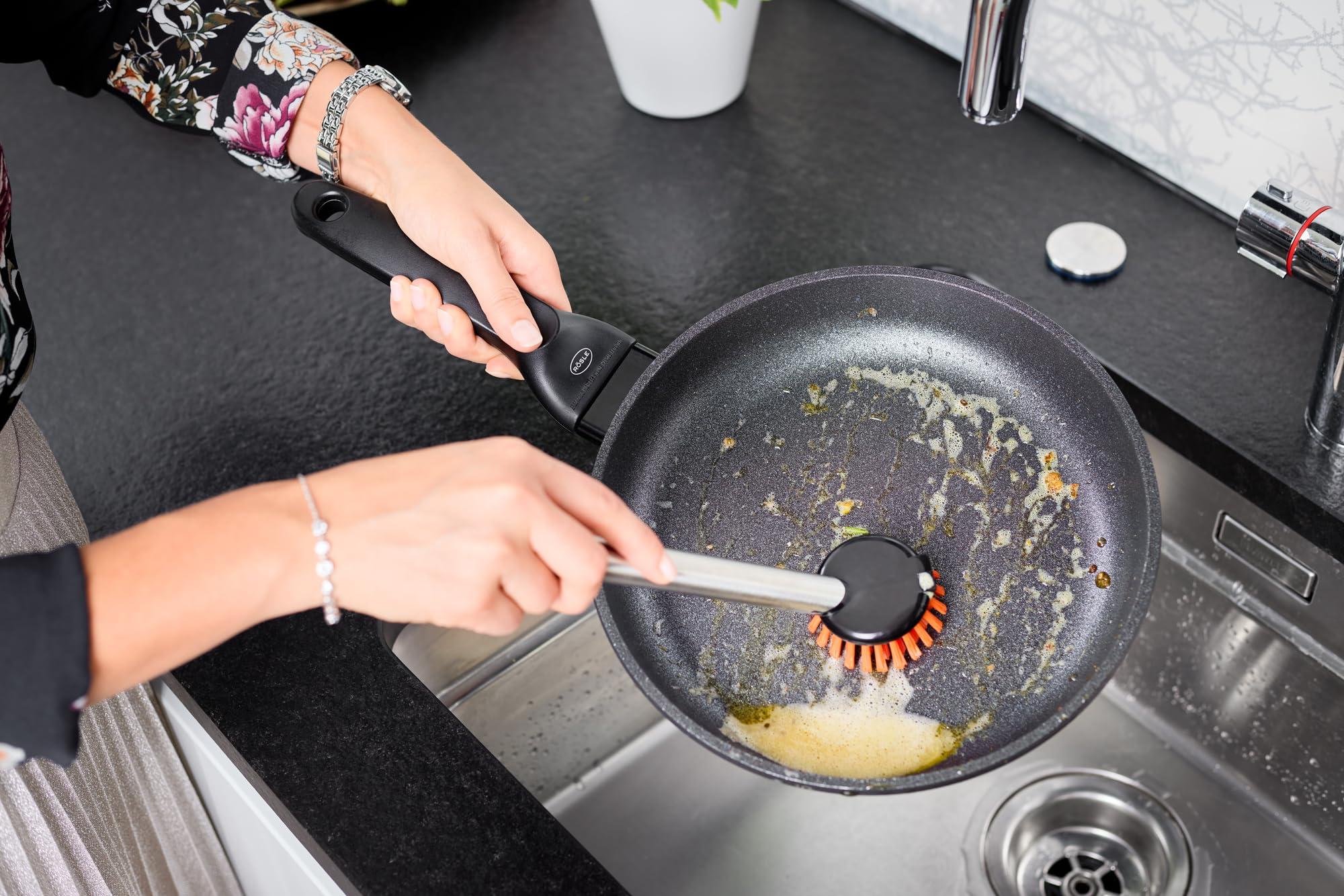 Rsle Rosle 12808 Dish Brush, Orange