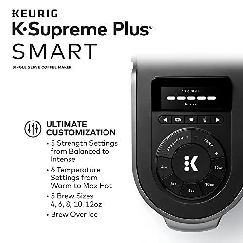 Keurig Keurig K-Supreme Plus SMART Single Serve Coffee Maker with illy Intenso Bold Roast 32 K-Cup Pods