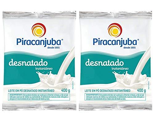 Piracanjuba Piracanjuba Leite Desnatado em Po || Skimmed Milk Powder (Pack of 2)