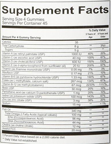 SmartyPants SmartyPants Kids Complete Multi-Vitamin, 180 Gummies (1)