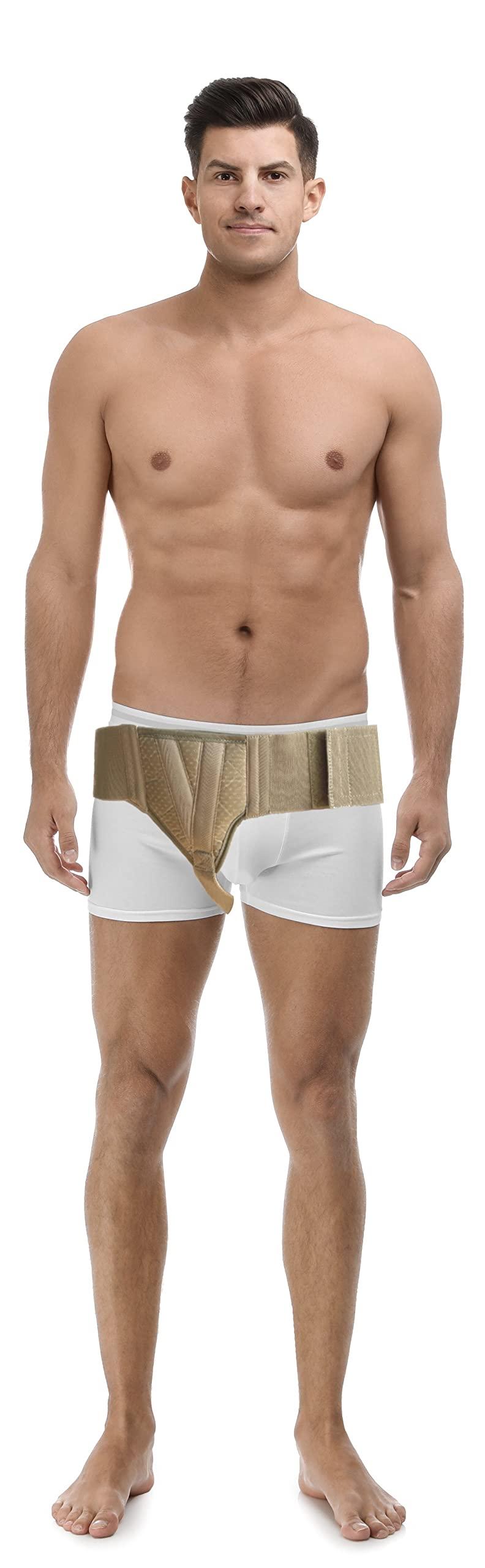 FlexaMed FlexaMed Right Side Inguinal Hernia Groin Belt Beige (L 38-42)