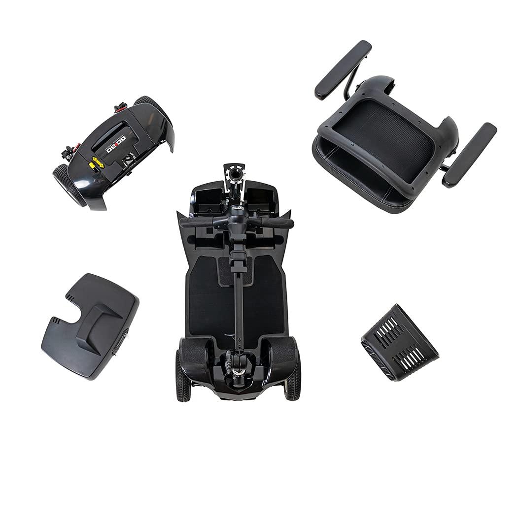 LIVING WELL STORES Pride Ultra X 4-Wheel Mobility Scooter, 300 lbs. Weight Capacity, with 5-Year Extended Warr