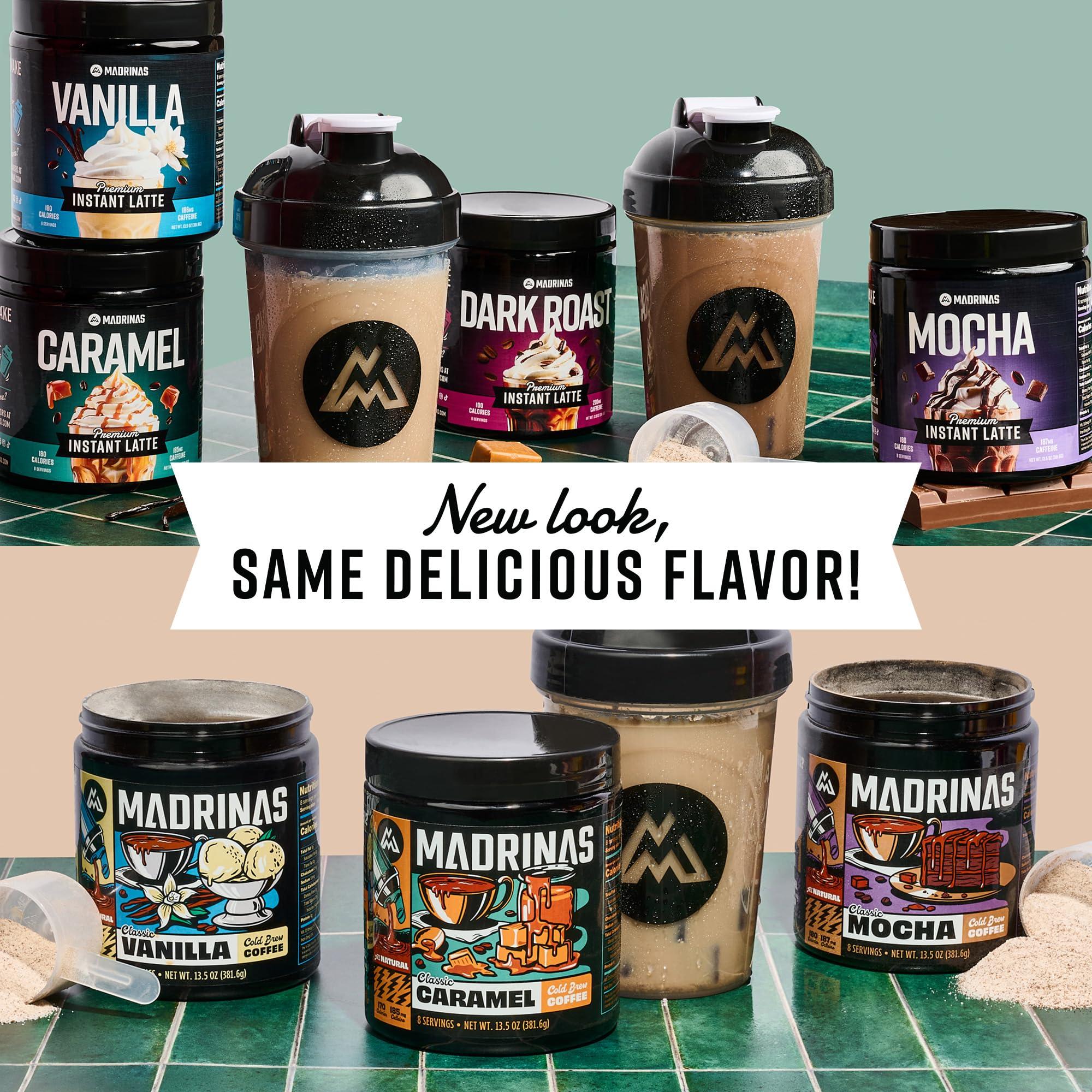Madrinas Madrinas | Classic Dark Roast Cold Brew Coffee Powder | 13.5oz (10 Servings)