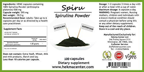 Hekma Center Hekma Center Organic Supplements for Iron, Vegan.