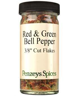 Penzeys Bell Pepper Red/Green By Penzeys Spices .8 oz 1/2 cup jar (Pack of 1)