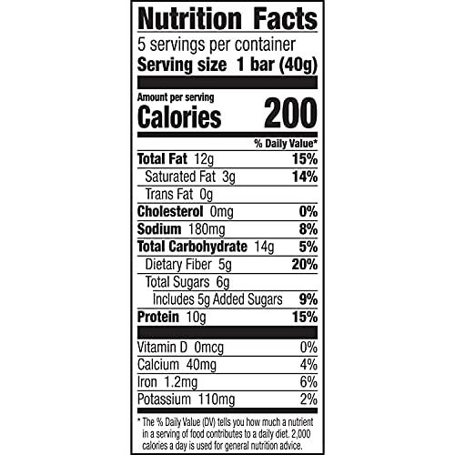 Nature Valley Nature Valley Chewy Protein Granola Bars, Salted Caramel Nut, 5 Bars, 7.1 OZ
