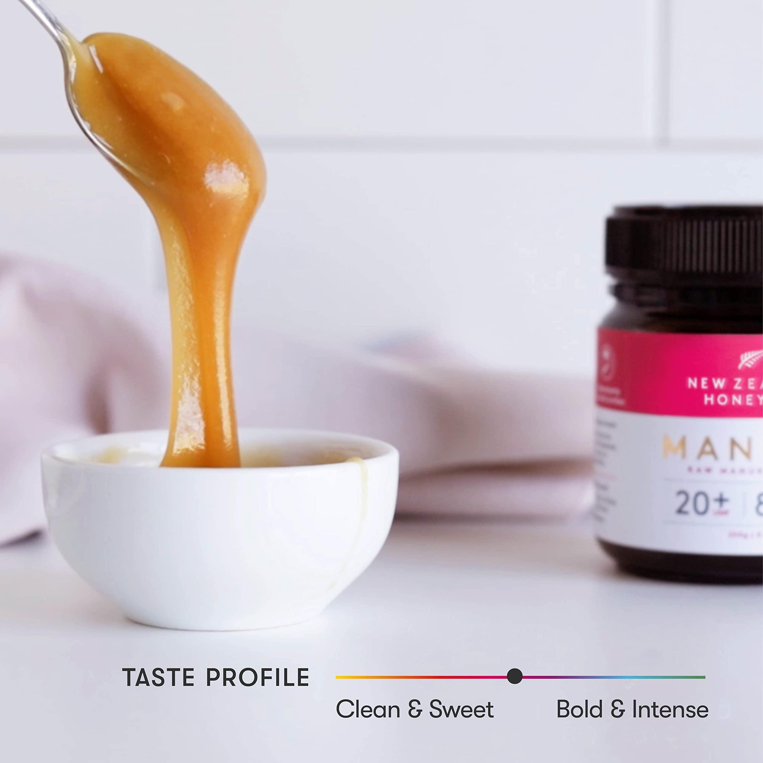 NEW ZEALAND HONEY CO New Zealand Honey Co. Raw Manuka Honey UMF 24+ / MGO 1122+ 17.6 oz & UMF 20+ | MGO 829+ 17.6 oz