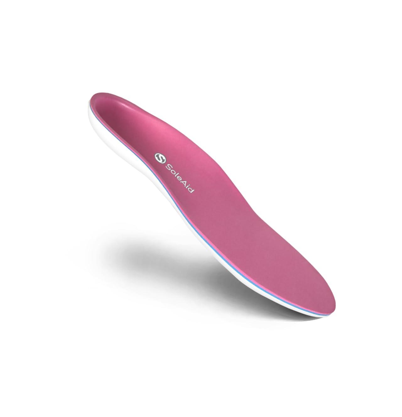 SoleAid SoleAid Sport XTI, 3-Layer Performance Insoles, Light Weight, Soft, High Rebound, Shock Absorbing, Anti-Friction, Full Length Foot Support (Men 7-8 / Women 9-10)