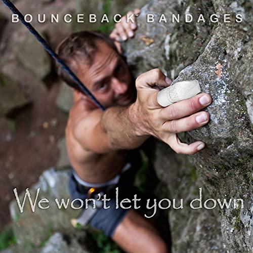 BOUNCEBACK MediMitt FingerMitt Non Adhesive Fingertip and Full Coverage Bandages with Fastening Strap (Large (10 Pack))