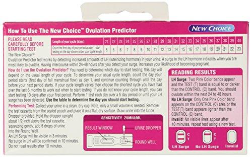 Saless Enterprises Ovulation Predictor New Choice Over 99% Accurate 1 Test/Pack (2) Packs (2 Tests Total)