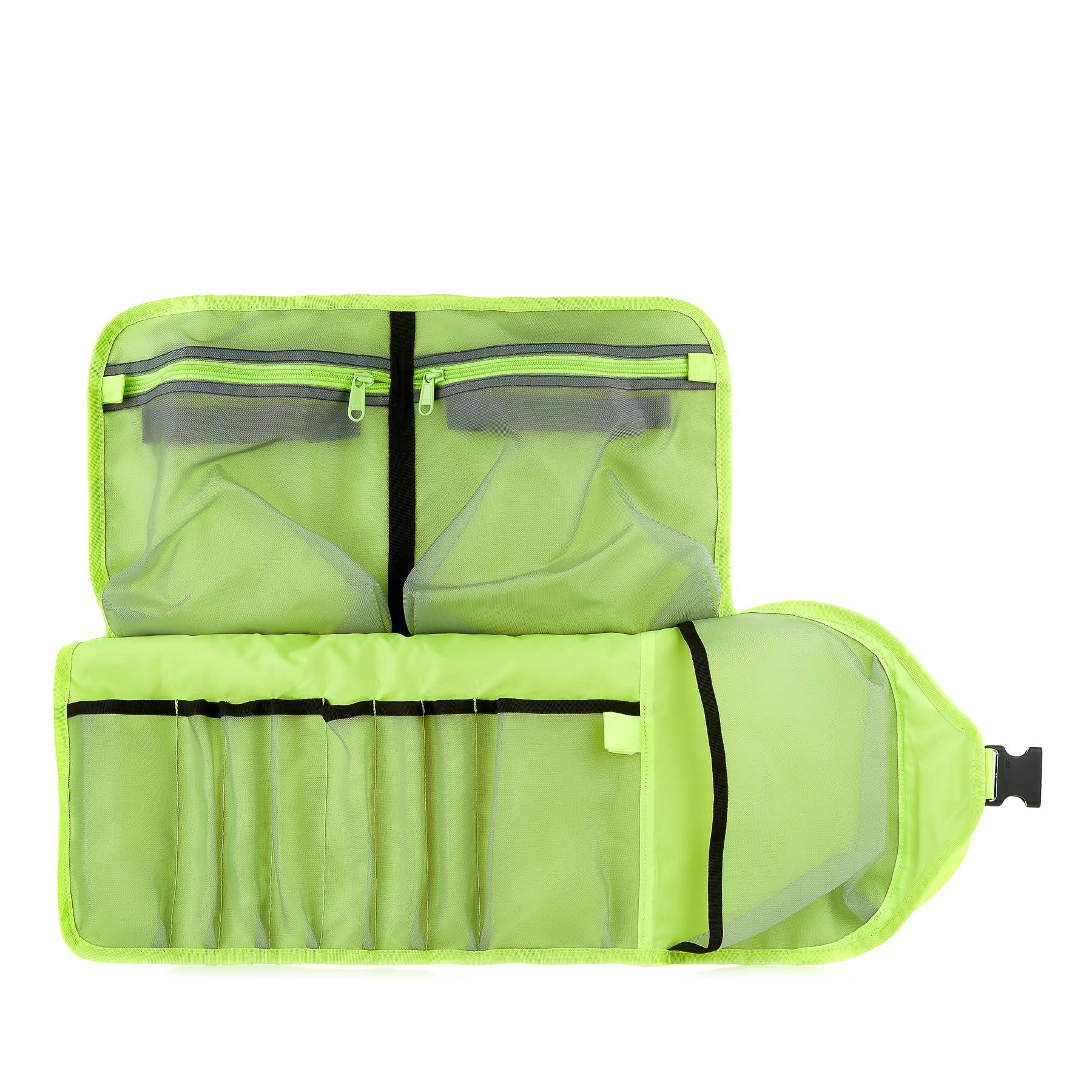 Statpacks Statpacks G3 Quickroll Intubation Kit Bag Durable Foam-Lined Roll-Out Design, Quick Access for First Responders, Fire-Rescue, EMS, Healthcare Professionals Red