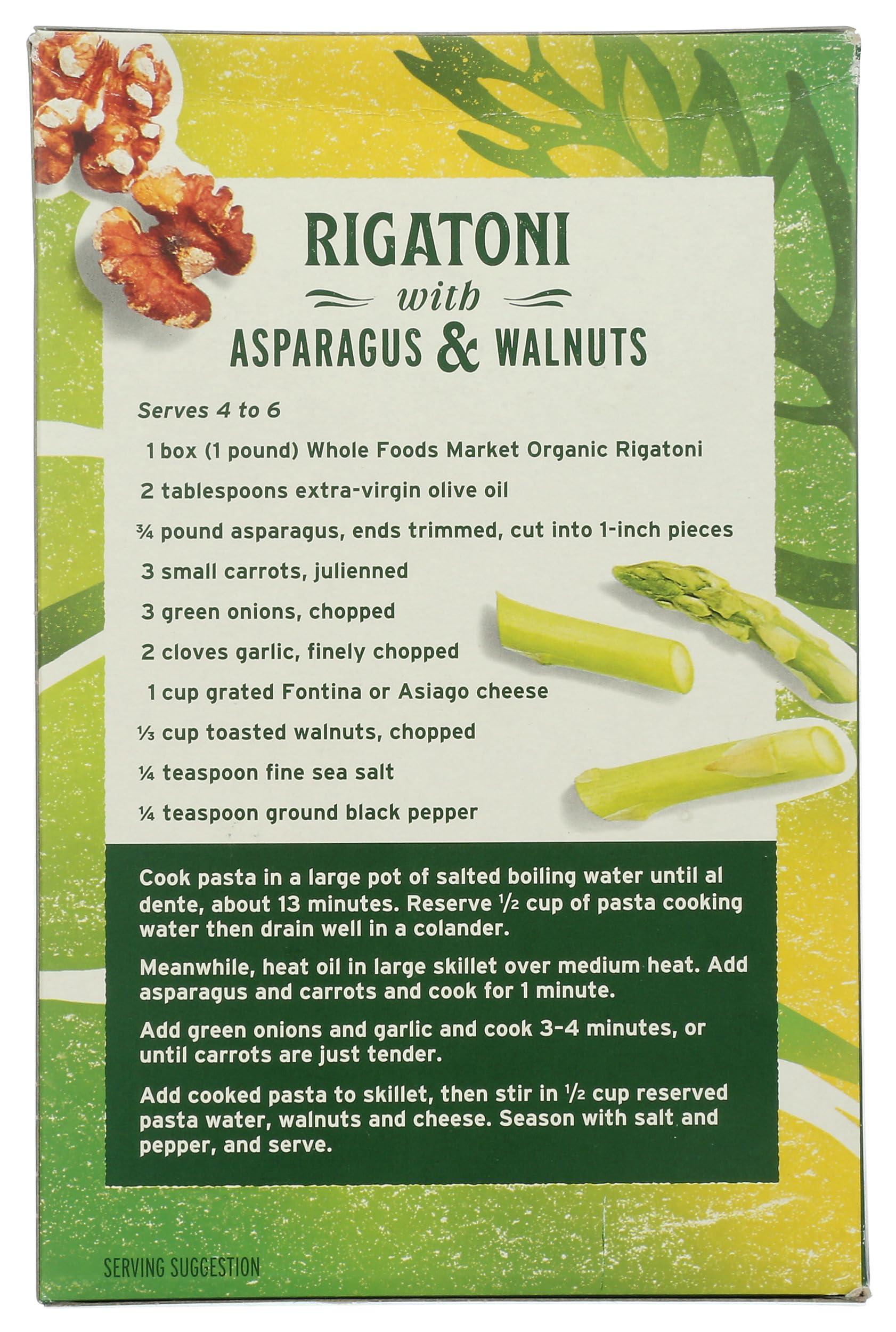 Whole Foods Market Whole Foods Market, Organic Rigatoni, 16 Ounce