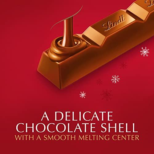 Lindt Lindt LINDOR Milk Chocolate Truffle Bar, Chocolate Candy Bar with Smooth Center, 1.3 oz. (24 Pack)