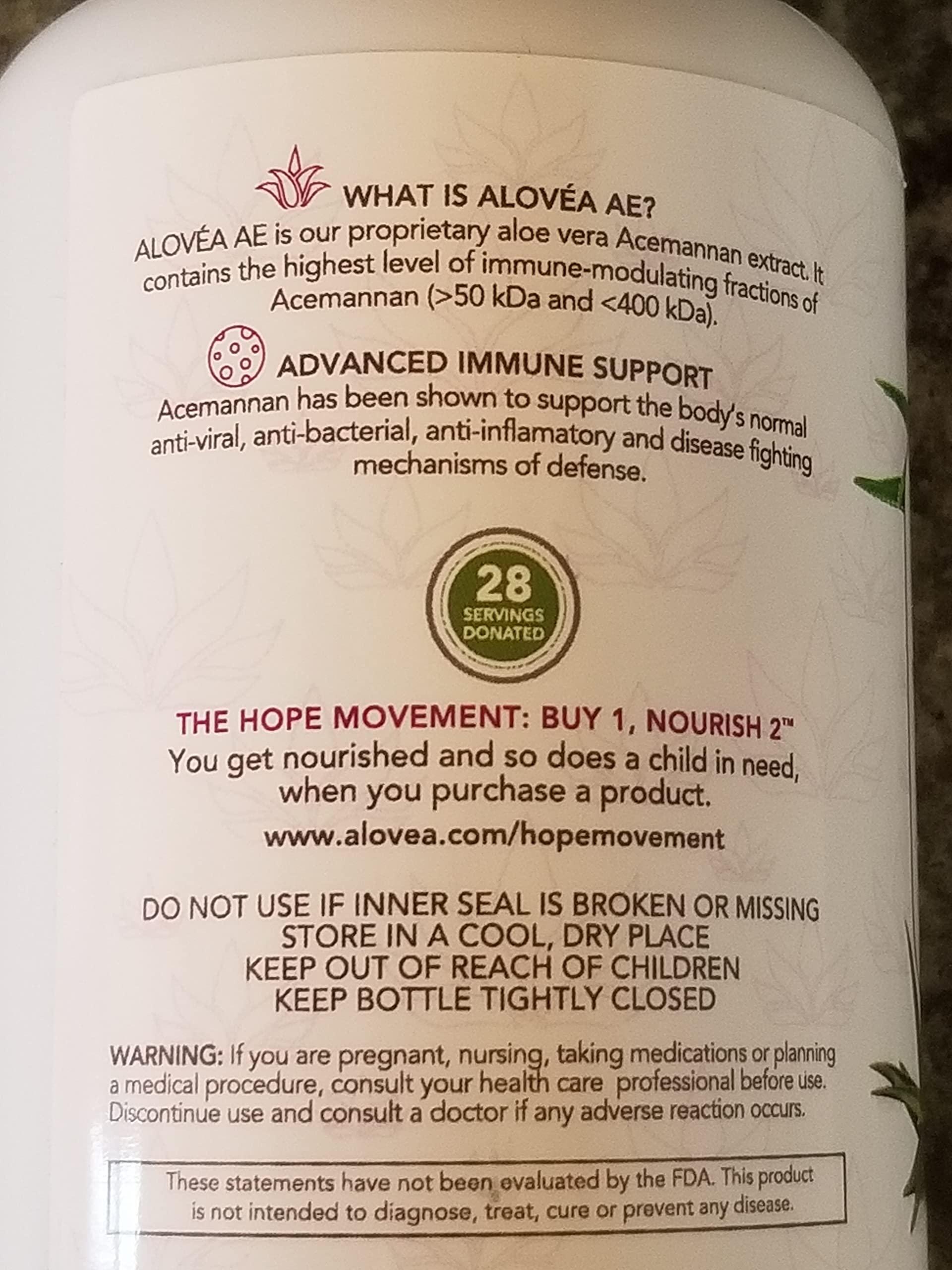 Alovea Alovea Immun Proprietary Acemannan Supplement for Optimal Immune Support