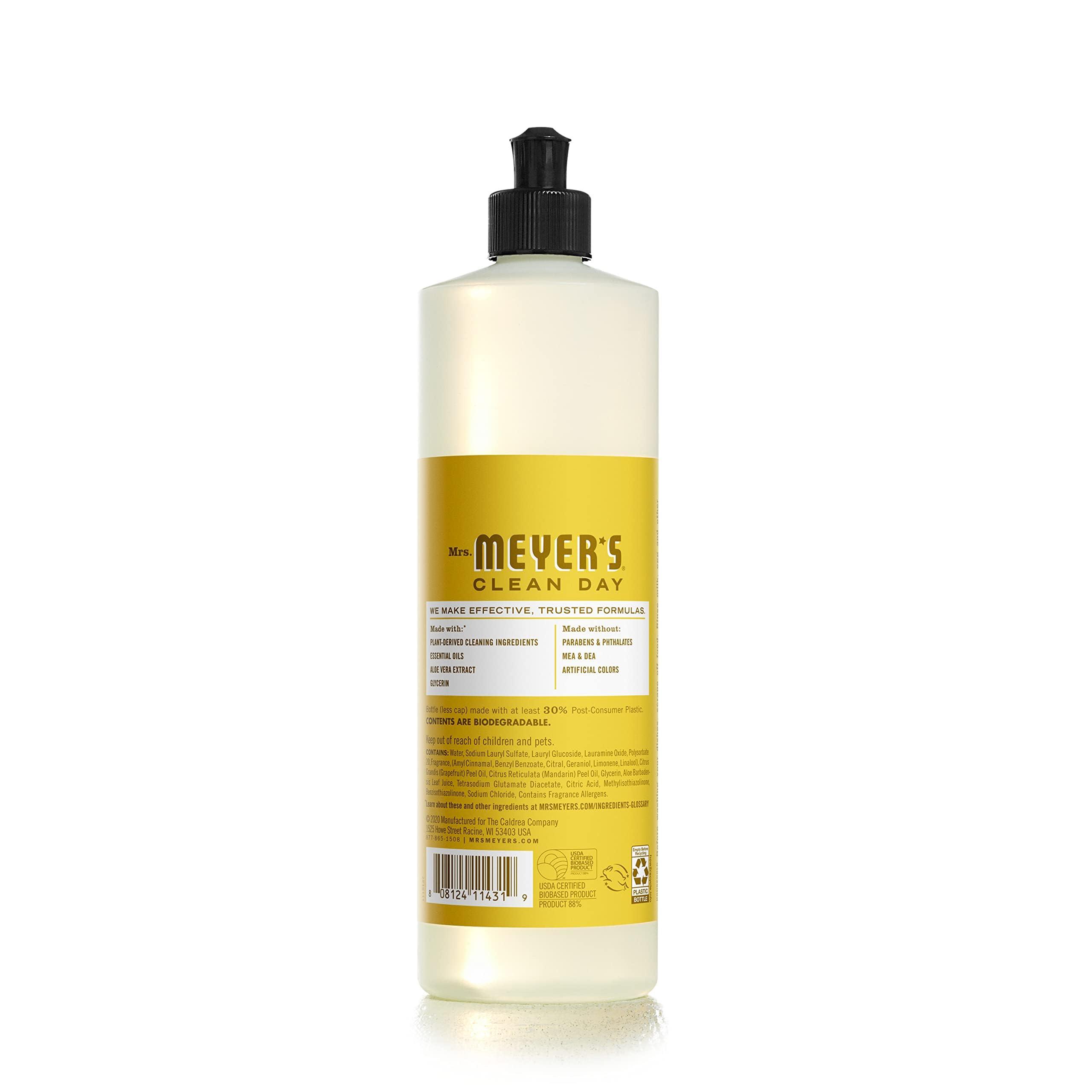 MRS. MEYER\'S CLEAN DAY MRS. MEYER\'S CLEAN DAY Liquid Dish Soap Daisy, 16 Fl Oz (Pack of 6)