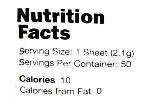 rawnori Raw Organic Nori Sheets 50 qty Pack! - Certified Vegan, Raw, Kosher Sushi Wrap Papers - Premium Unheated, Un Cooked, untoasted, dried - RAWFOOD