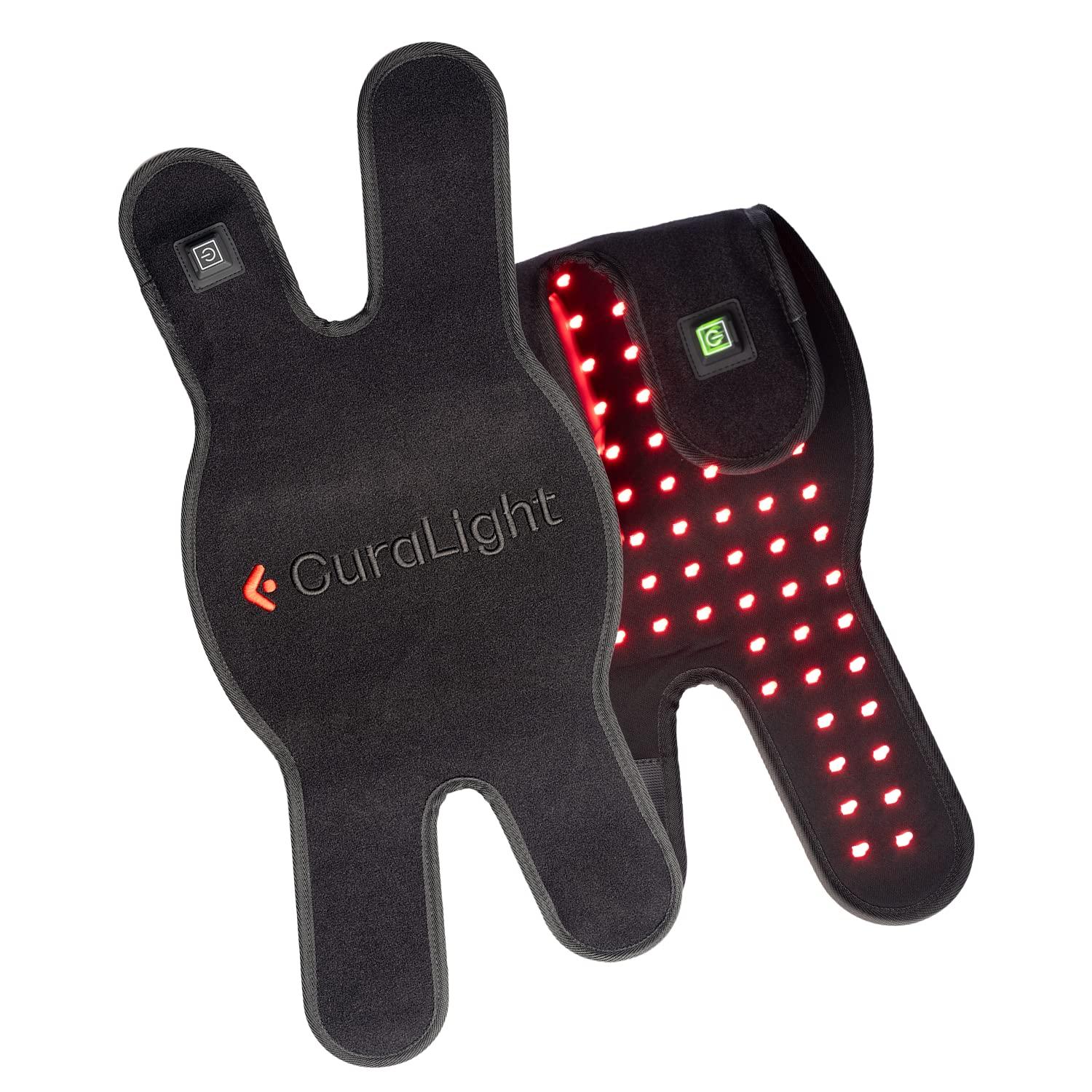 CURALIGHT CURALIGHT Red Light Therapy for Joints - LED Infrared and Red Light Therapy Belt for Joint, Knee and Elbow. Pain Reliever Red Light Joint Therapy Equipped. Rechargeable with Powerful LEDs 660nm 850nm