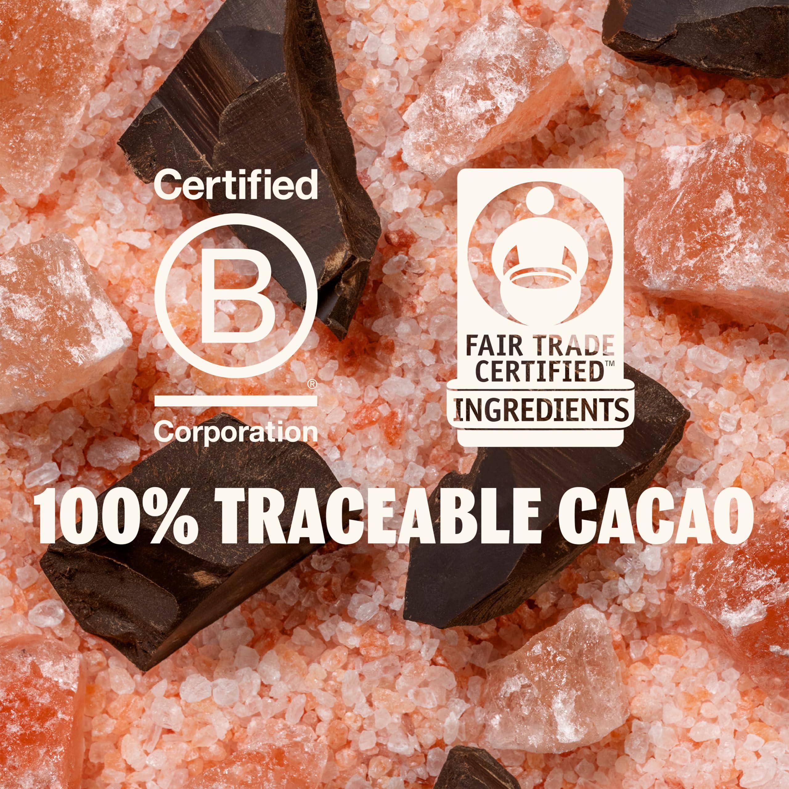 TCHO TCHO Dark Chocolate Gift Box - Organic Dark Chocolate Bars - Vegan, Paleo-Friendly, Gluten-Free, Soy-Free, Handcrafted Pure Cacao Bars - Healthy Chocolate Perfect for Gifting - 6 Bars