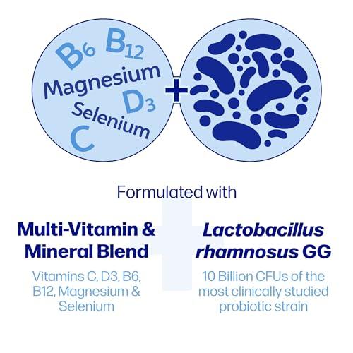 Culturelle Culturelle Daily Health 8-in-1 Probiotic and Multivitamin for Men - 30 Count - Naturally-Sourced Probiotics for Digestive Health & Immune Support, with Magnesium, Vitamin D3, Vitamin C, Vitamin B12