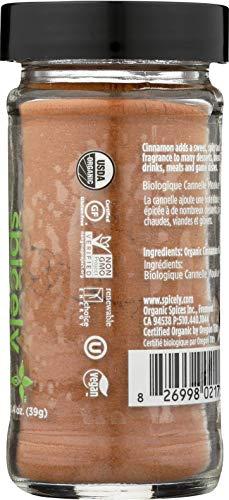 Spicely Organics Spicely Organic Cinnamon Ground Ceylon 1.4 Oz Certified Gluten Free
