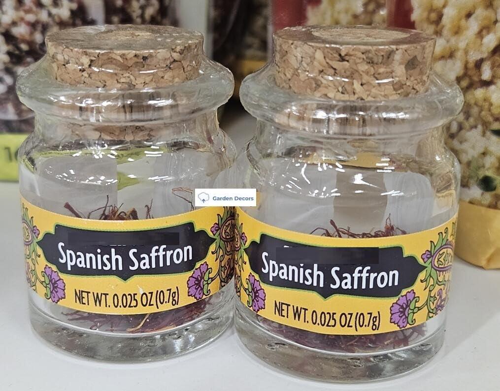 Trader Jo\'s Generic Trader Joes Spanish Saffron 0.025oz 0.7g (Two Bottles)