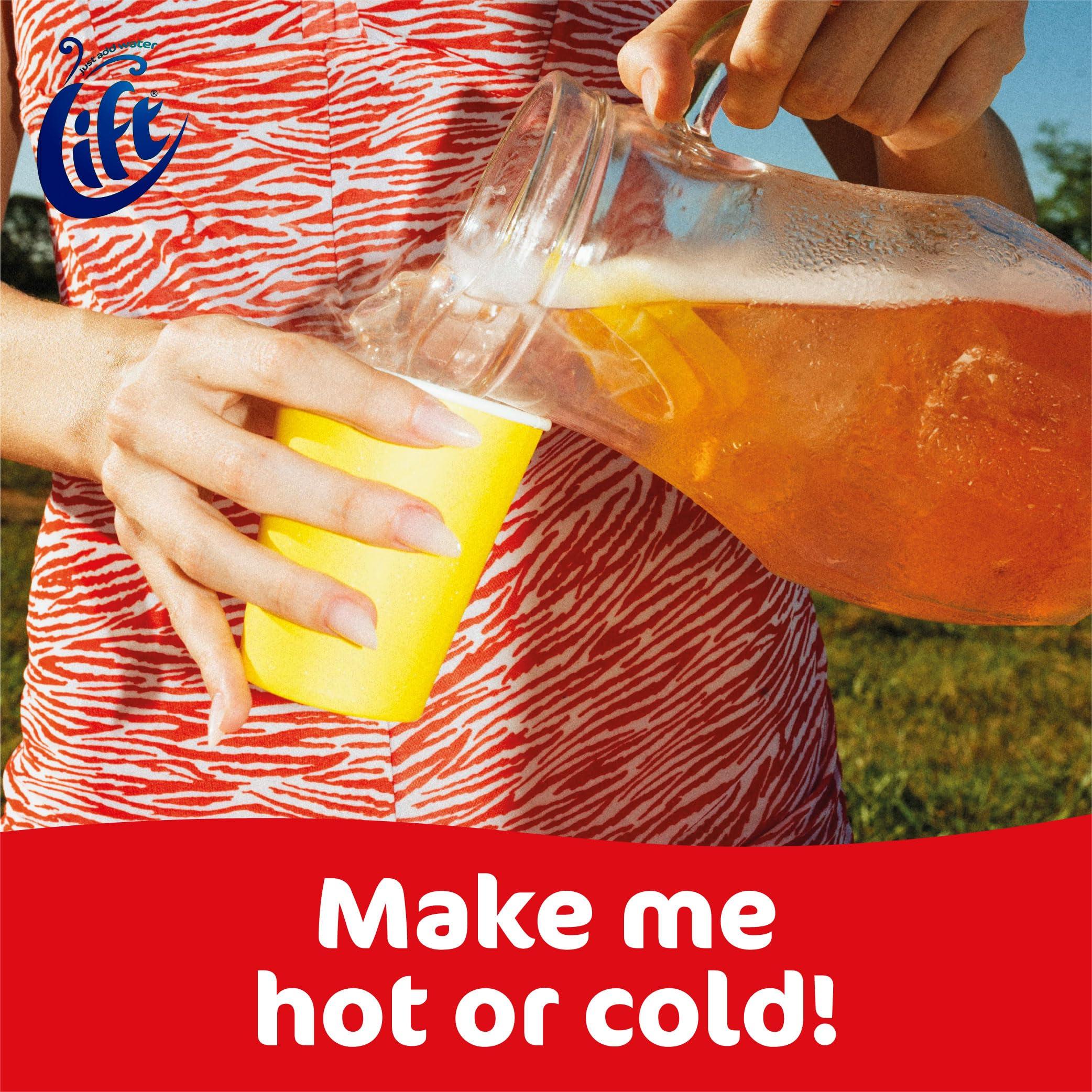 Lift Instant Lemon Flavour Tea Original Lift Instant Lemon Flavour Tea Imported From The UK England Give Yourself An Instant Lift With The Tangy Refreshment Of A Delicious Lemon Flavour Tea Drink It Hot Or Cold For A Unique Taste