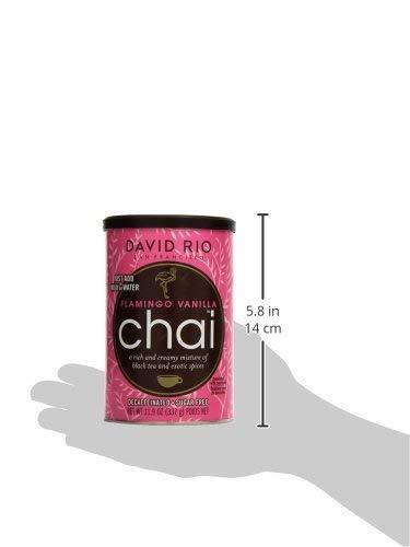 David Rio David Rio Chai Mix, Flamingo Vanilla, 11.9 Ounce (Pack of 1)