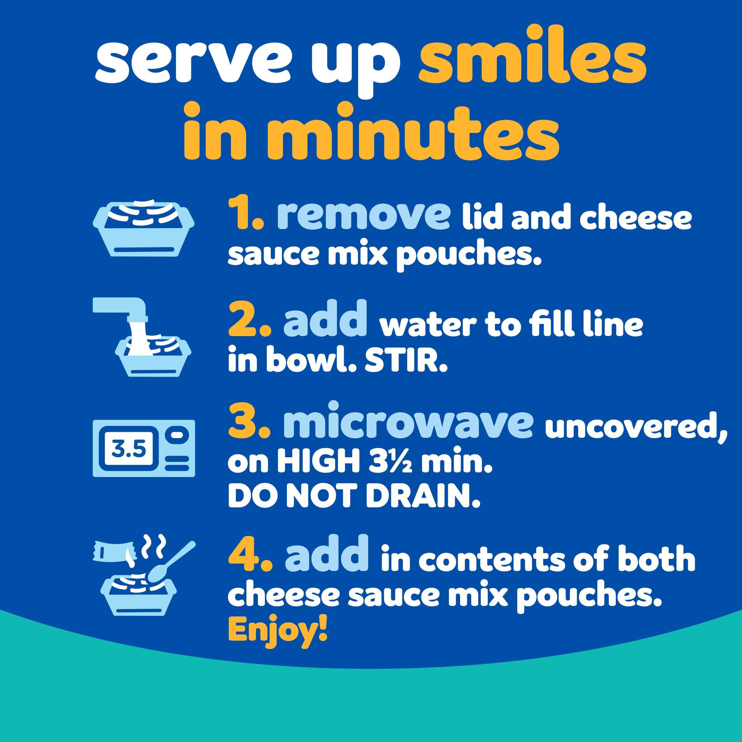 Kraft Kraft Spirals Original Mac & Cheese Macaroni and Cheese Dinner Big Bowl Dinner, 3.5 oz Tray