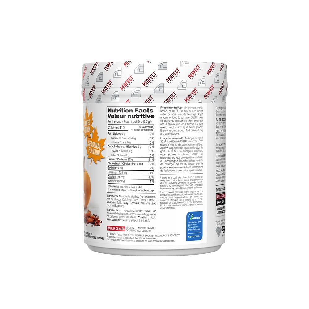 PERFECT SPORTS PERFECT SPORTS Diesel 100% New Zealand Whey Isolate - 5lbs Pineapple Mango