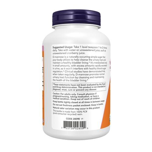 Now Foods Now Foods D-Mannose Powder, 6 Ounces (Pack of 2)