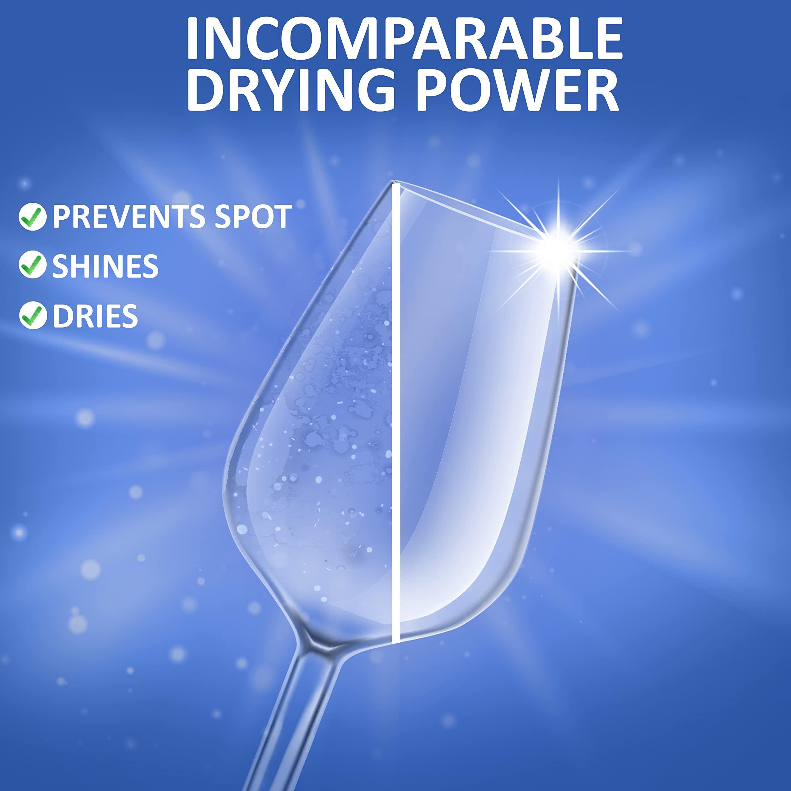 Nature Clean Nature Clean Natural Dishwasher Pods 60 count + Natural Rinse Aid Dishwasher Cleaner Liquid 8 oz Unscented. Made with Plants & Minerals Ingredients, High-Performance Dishwasher Products Spot & Residue