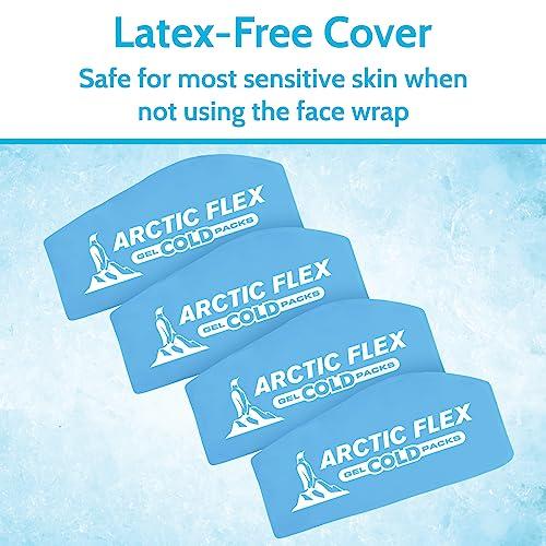 Arctic Flex Arctic Flex Gel Replacement Packs - Gel Ice Packs Reusable for Face Ice Brace - Hot and Cold Gel Ice Pack for Injuries, Pain Relief, Swelling - Flexible Therapy Compression Wrap - Athletic, Women, Men