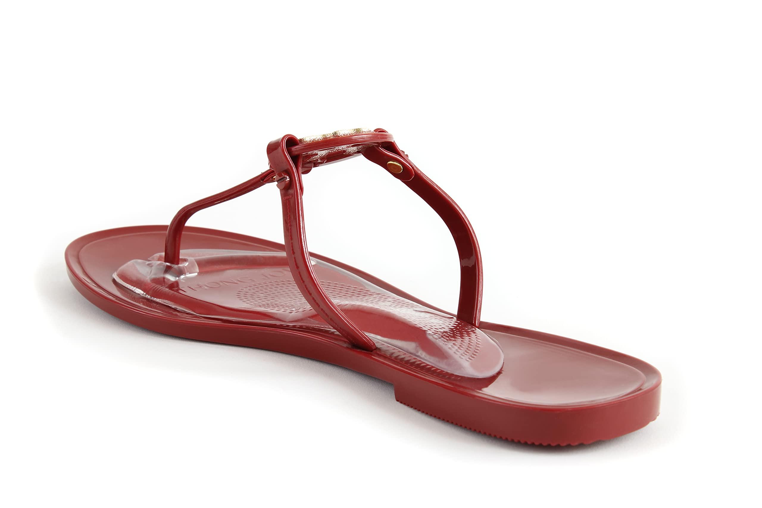 Thong Joy Thong Joy Arch Support Insoles for Sandals and Flip Flops, Foot Cushion Relieves Foot and Heal Pain from Plantar Fasciitis and Flat Feet, Feel Amazingly Comfortable (Lg 8-10)