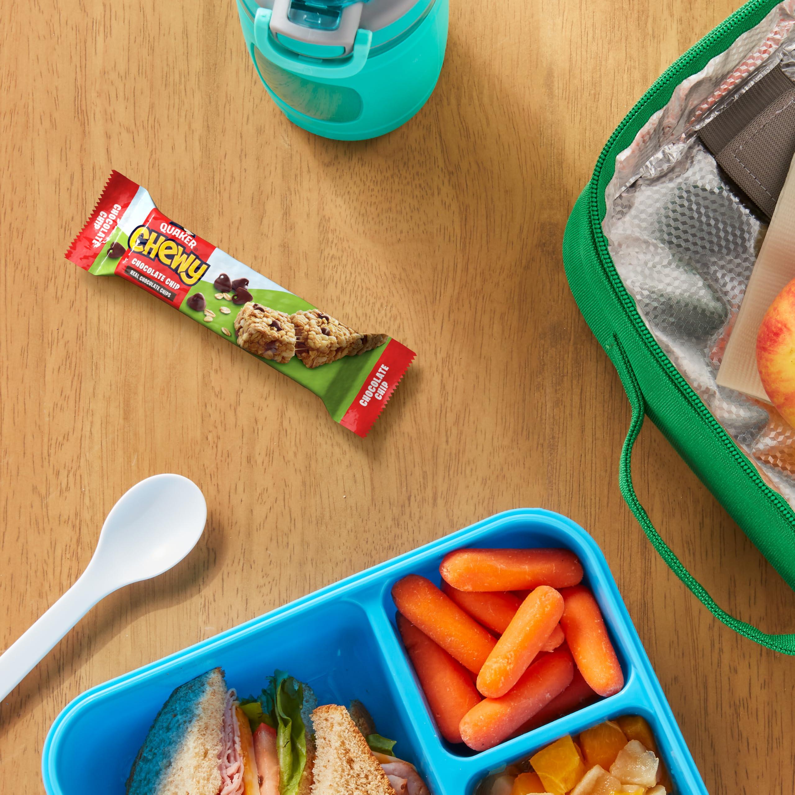 Quaker Quaker Chewy Granola Bars, Chewy & Dipps 4 Flavor Variety Pack, 58 Pack, Chocolate Chip, Peanut Butter Chocolate Chip, Smores flavors