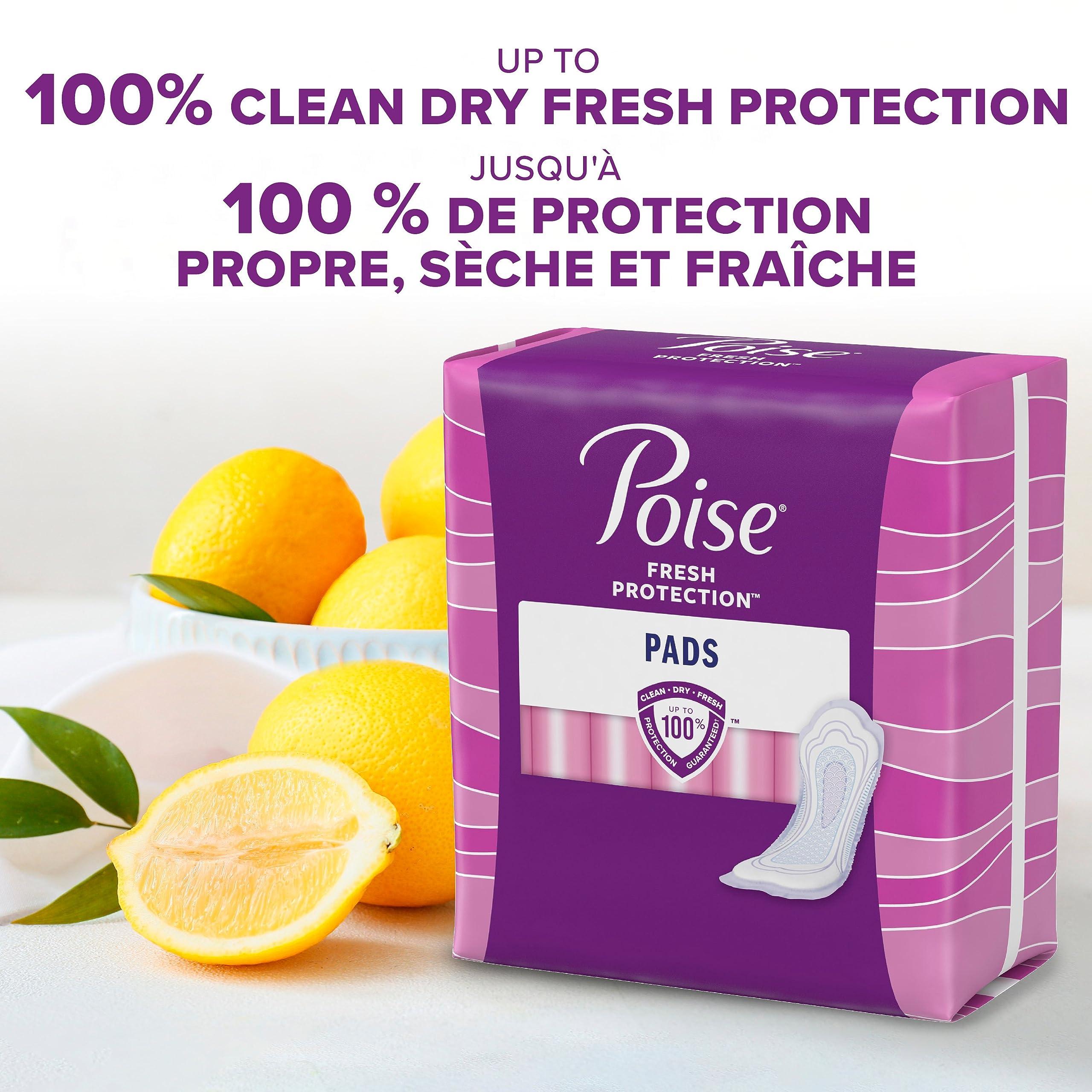 Poise Poise Incontinence Pads, Ultimate Absorbency, Regular, 56 Count