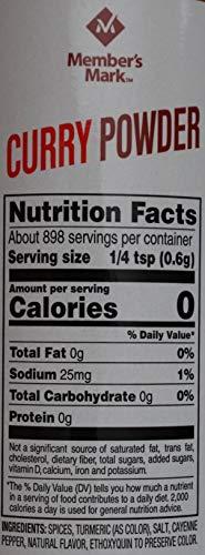 Member's Mark Member's Mark Curry Powder Traditional Indian Flavor Economy-Size, 19 Ounces