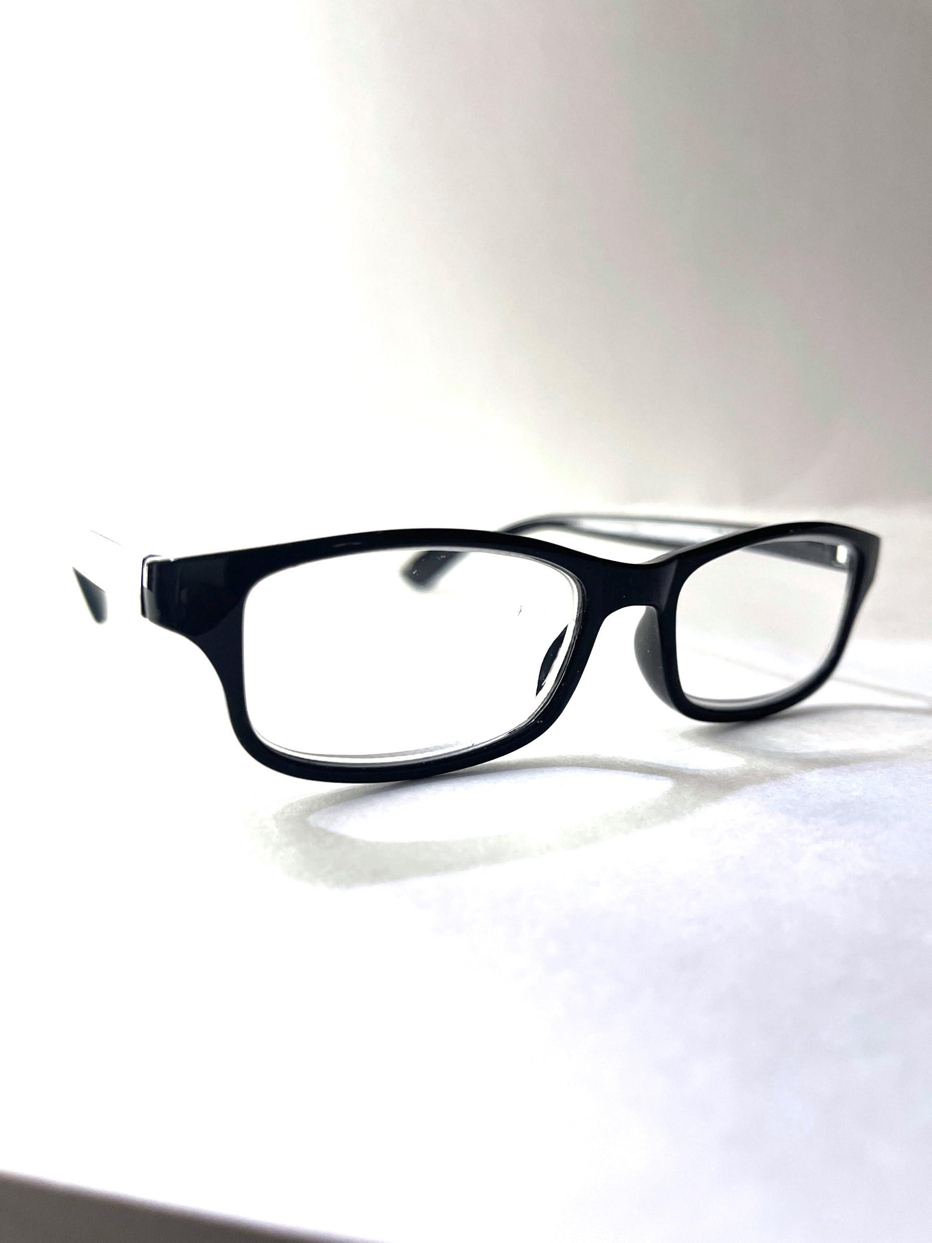 Foster Grant Foster Grant Reading glasses, rectangular, Carter black trendy +2.50.