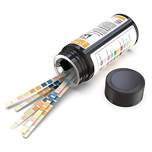 Med Lab Diagnostics Med Lab Diagnostics 10 Parameter Urine Test Strips for Urinalysis(150 Cnt) in Sealed Pouches. Tests for Ketosis, pH, Protein, UTI, Kidney and Liver Function