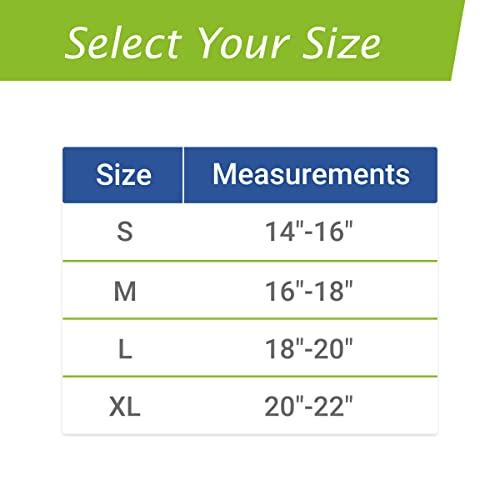 Actimove Actimove Sports Edition Knee Support Closed Patella with COOLMAX AIR Technology Sleeve for Pain Management For Strains, Sprains & Swelling - Left/Right Wear Black, X-Small