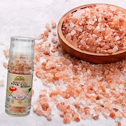Himalayan Chef Himalayan Chef Pink Salt Refillable Grinder-Kosher & Natural Certified Himalayan Salt-Excellent Bath Salt 3.53 Oz Each - (Pack of 6)