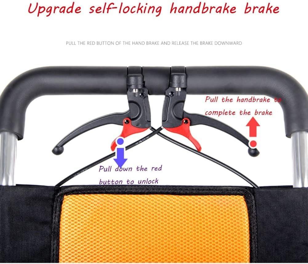 YUSIWOAL Ultra Light Folding Wheelchair Portable Transport Wheelchair Weight Only 18lbs Aluminum Lightweight Boarding Travelling Wheelchair for Seniors