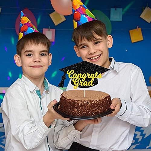 MZ.ogm MZ.ogm Graduation Grad Hat Cake Topper Graduation Cake Toppers Graduation Cake Decorations 2021 Grad Cake Topper 2021 Graduation Party Decorations