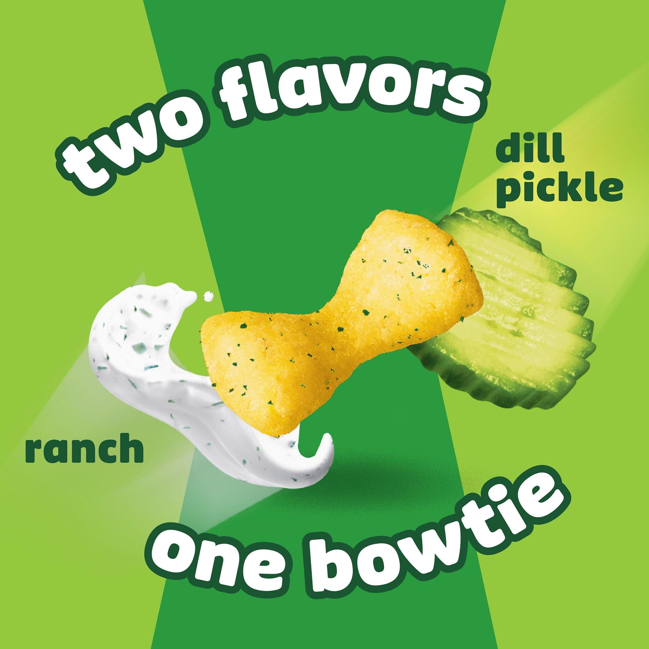 Pringles Pringles Mingles Puffed Snacks, Dill Pickle and Ranch, Salty Snacks, Gluten Free (6 Bags)