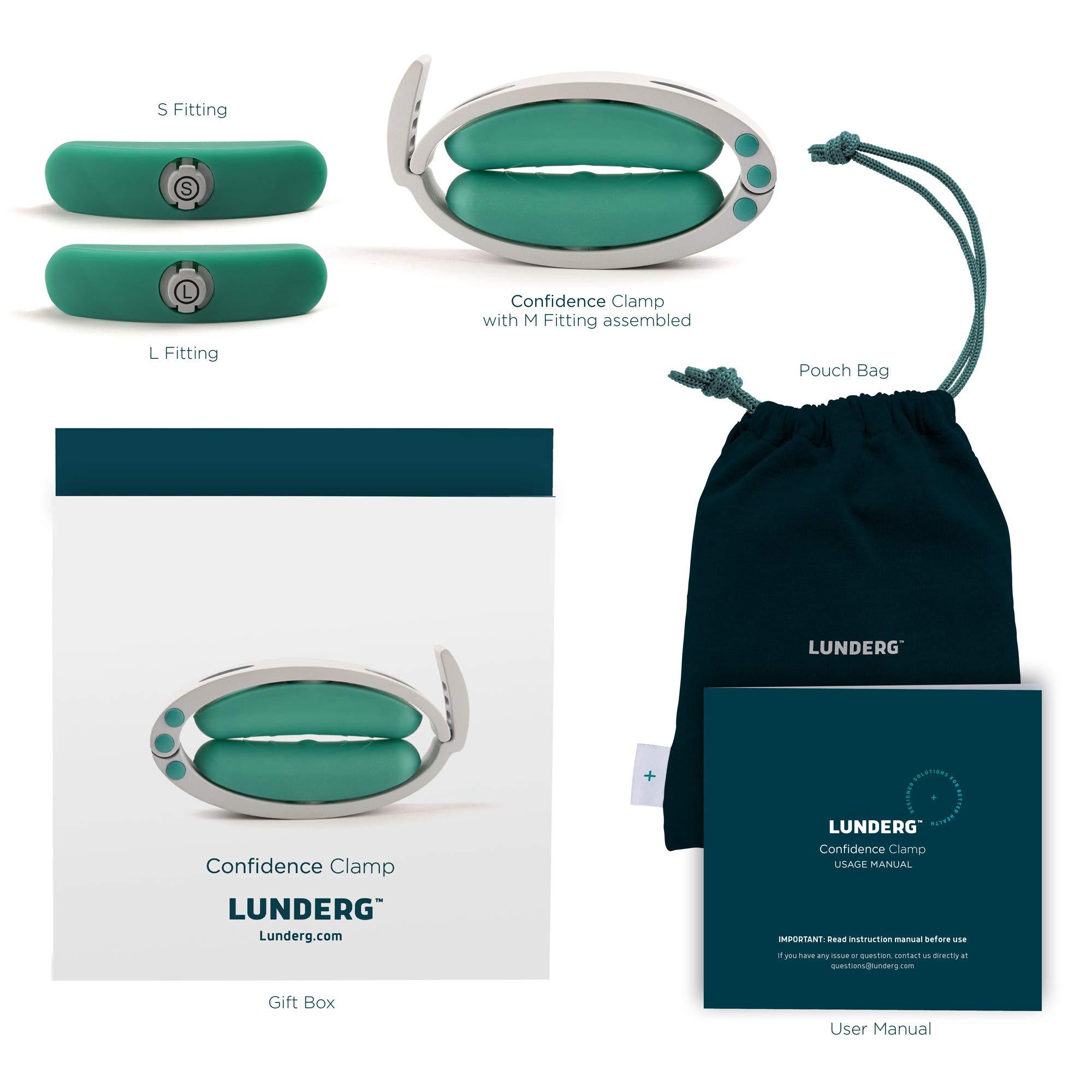 Lunderg Confidence Clamp + Freedom Clamp by Lunderg - Comfortable Urinary Incontinence Clamps