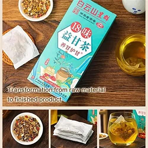 DENERASS 18 Flavors of Liver Protection Tea, Everyday Nourishing Liver Tea, Nourish The Liver and Protect The Liver, Chinese Nourishing Liver Tea (2 PCS)
