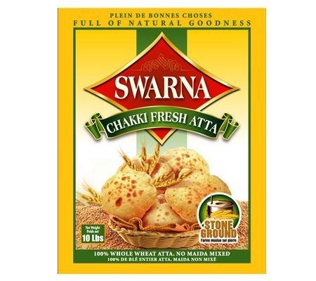 Swarna Swarna Chakki Fresh Atta - 10lb