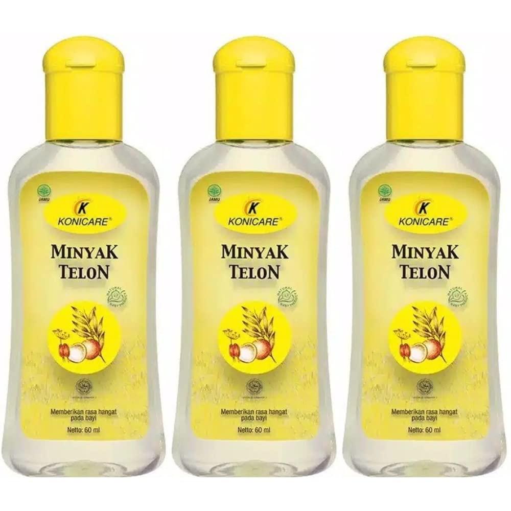 Konicare Konicare Minyak Telon Oil, 60 Ml (3 bottles)