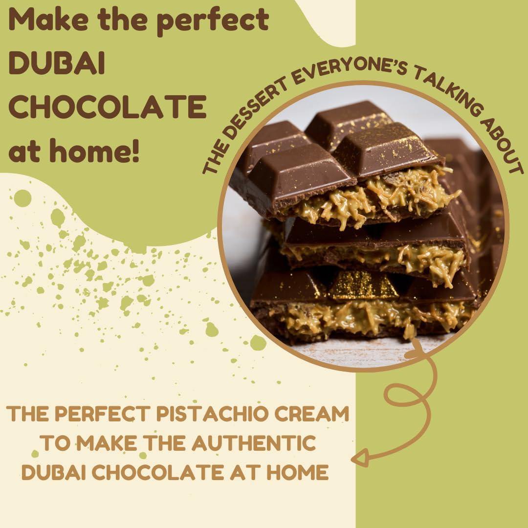 Alma Gourmet Alma Gourmet Sicilian Pistachio Cream Spread - Pistachio Spreadable Cream Imported from Italy - Ideal to Spread on Bread, Biscuits, Waffles, Pancakes, Croissant, Cookies, Muffins and Crepes - Perfect to Garnish Ice Cream, Frapp, Cakes and Cheesecakes